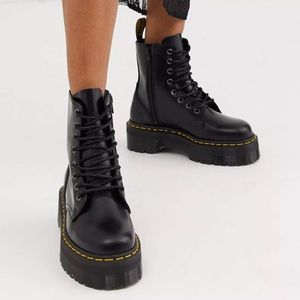 New Dr Martens Jadon Platform Combat Boot